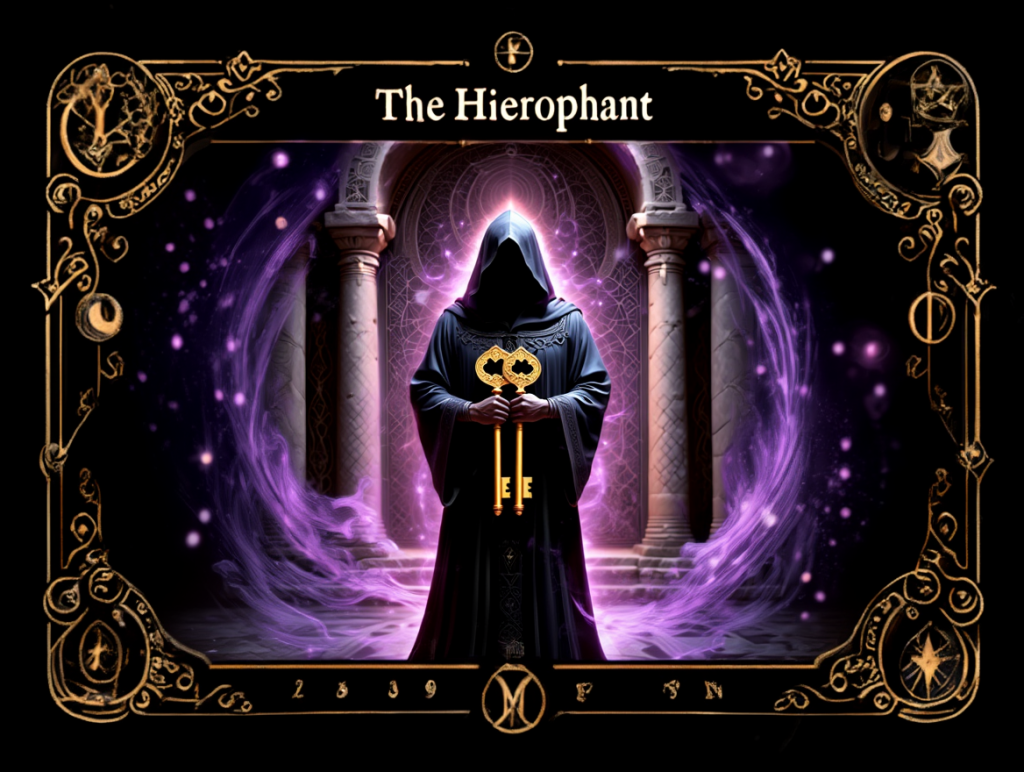 The Hierophant Tarot Card